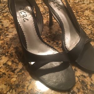 Sexy Black BCBG Paris Sandals